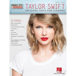 Taylor Swift - Original Keys for Singers-Sheet Music-Hal Leonard-Logans Pianos