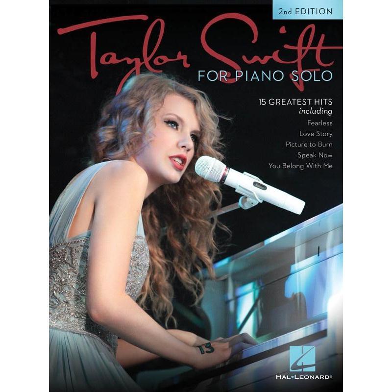 Taylor Swift for Piano Solo - 2nd Edition-Sheet Music-Hal Leonard-Logans Pianos