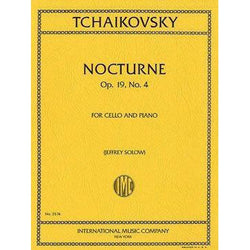 Tchaikovsky - Nocturne in D mnor Op. 19 No. 4-Sheet Music-International Music Company-Logans Pianos