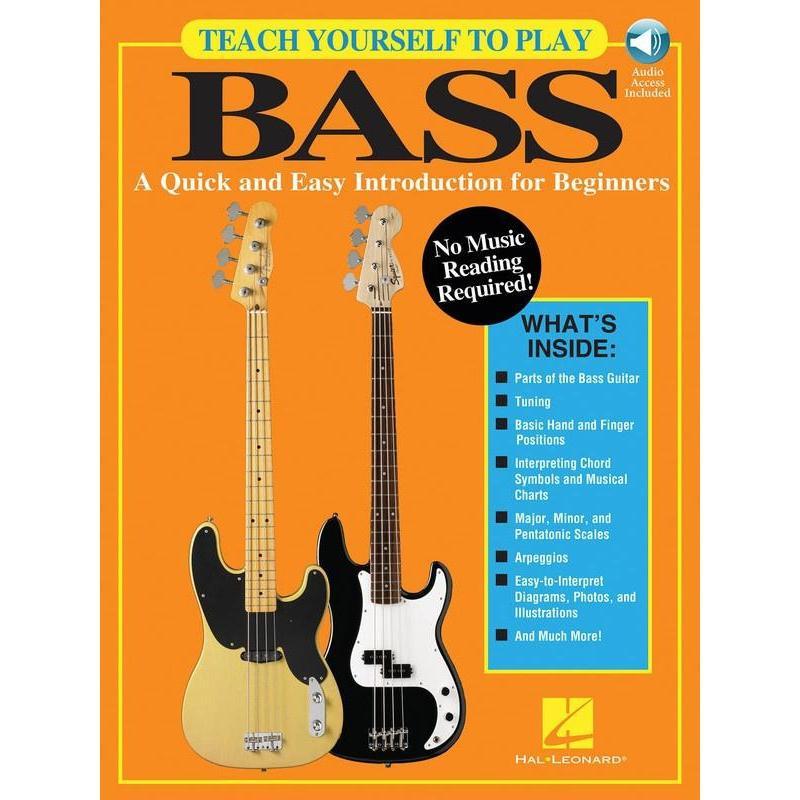 Teach Yourself to Play Bass-Sheet Music-Hal Leonard-Logans Pianos