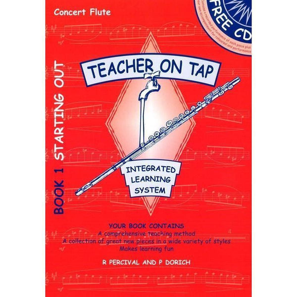Teacher On Tap Concert Flute Book 1-Sheet Music-Teacher On Tap-Logans Pianos