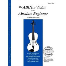 The ABCs of Violin for The Absolute Beginner-Sheet Music-Carl Fischer-Logans Pianos