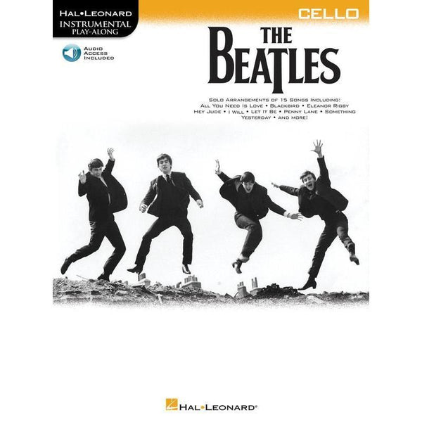 The Beatles - Instrumental Play-Along for Cello-Sheet Music-Hal Leonard-Logans Pianos