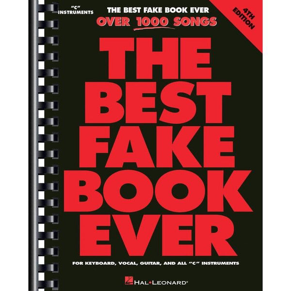 The Best Fake Book Ever - 4th Edition-Sheet Music-Hal Leonard-Logans Pianos