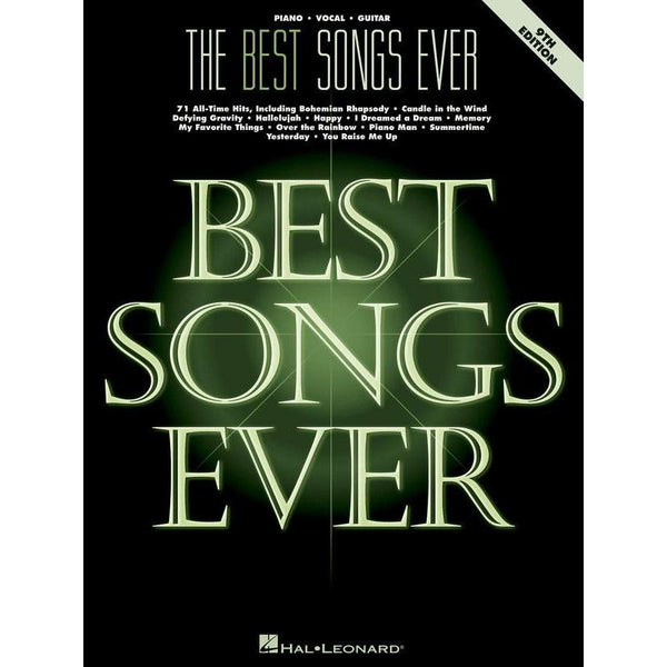 The Best Songs Ever - 9th Edition-Sheet Music-Hal Leonard-Logans Pianos