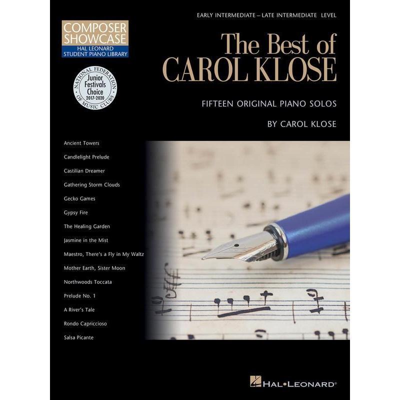 The Best of Carol Klose-Sheet Music-Hal Leonard-Logans Pianos