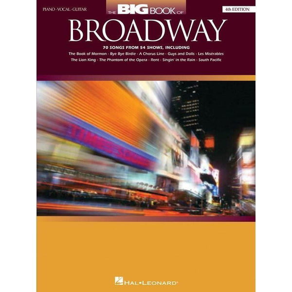 The Big Book of Broadway - 4th Edition-Sheet Music-Hal Leonard-Logans Pianos