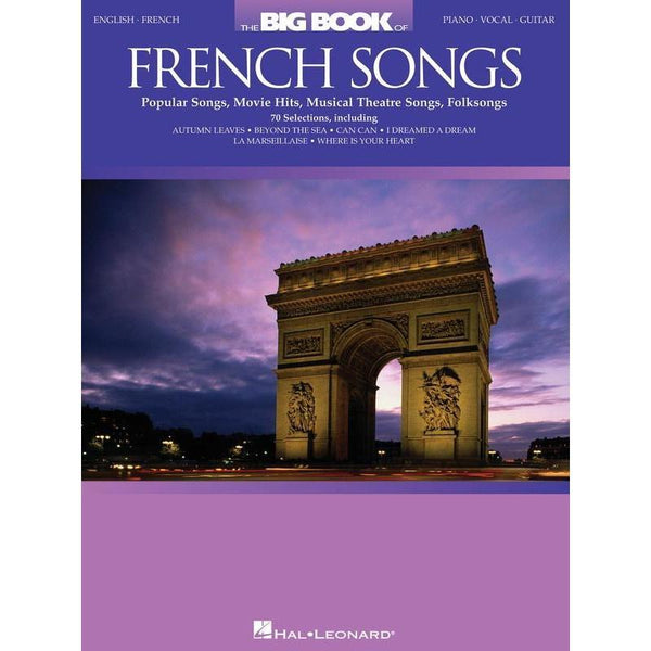 The Big Book of French Songs-Sheet Music-Hal Leonard-Logans Pianos