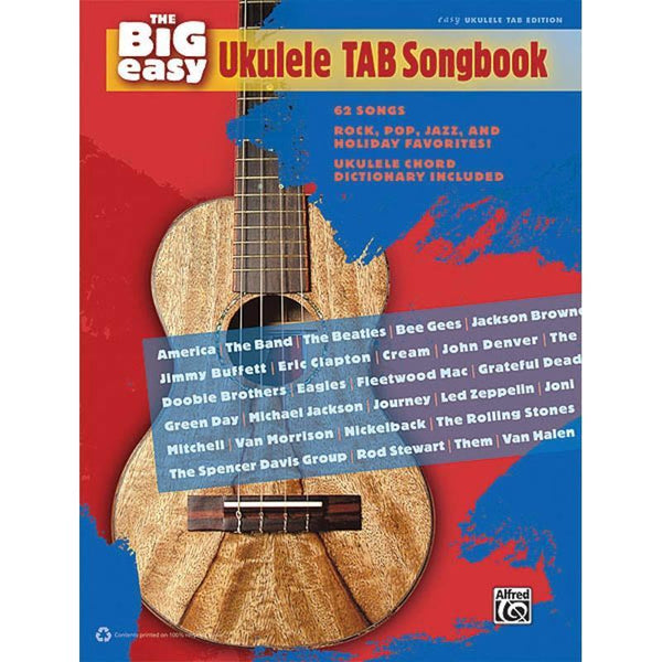 The Big Easy Ukulele Tab Songbook-Sheet Music-Hal Leonard-Logans Pianos