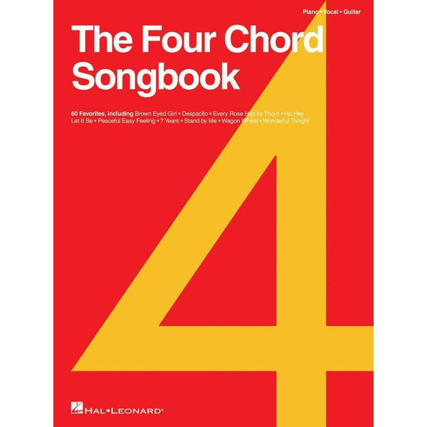 The Four Chord Songbook-Sheet Music-Hal Leonard-Logans Pianos