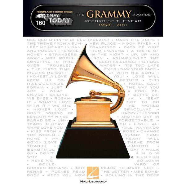 The Grammy Awards Record of the Year 1958-2011-Sheet Music-Hal Leonard-Logans Pianos