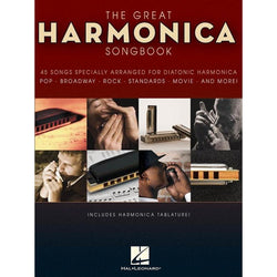 The Great Harmonica Songbook-Sheet Music-Hal Leonard-Logans Pianos