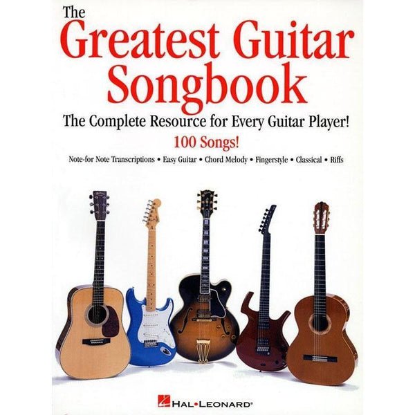 The Greatest Guitar Songbook-Sheet Music-Hal Leonard-Logans Pianos