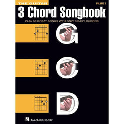 The Guitar 3 Chord Songbook - Volume 3 G-C-D-Sheet Music-Hal Leonard-Logans Pianos
