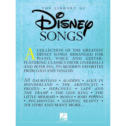 The Library of Disney Songs-Sheet Music-Hal Leonard-Logans Pianos