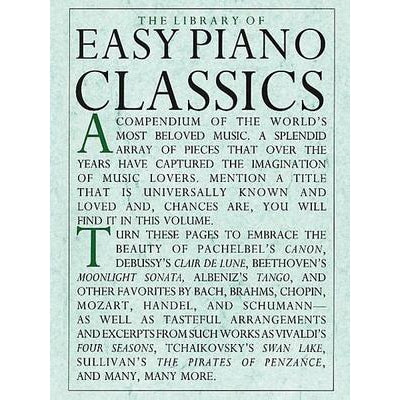 The Library of Easy Piano Classics-Sheet Music-G. Schirmer Inc.-Logans Pianos