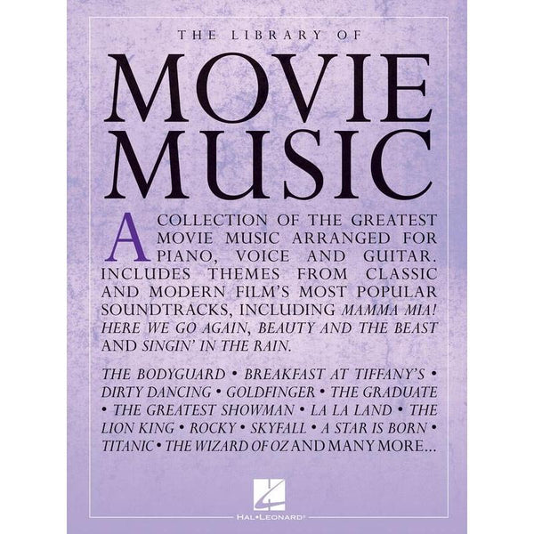 The Library of Movie Music-Sheet Music-Hal Leonard-Logans Pianos