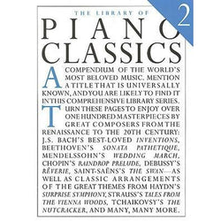 The Library of Piano Classics 2-Sheet Music-Music Sales America-Logans Pianos