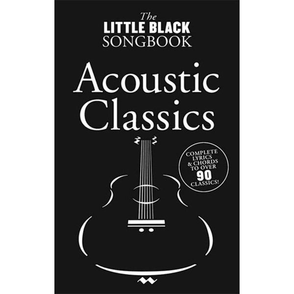 The Little Black Book of Acoustic Classics-Sheet Music-Wise Publications-Logans Pianos
