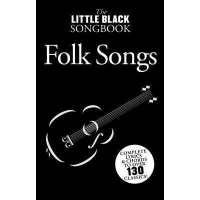 The Little Black Book of Folk Songs-Sheet Music-Music Sales America-Logans Pianos