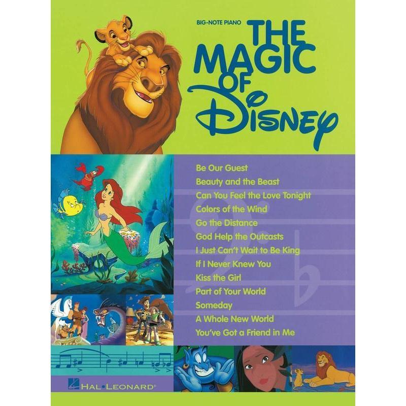 The Magic of Disney-Sheet Music-Hal Leonard-Logans Pianos