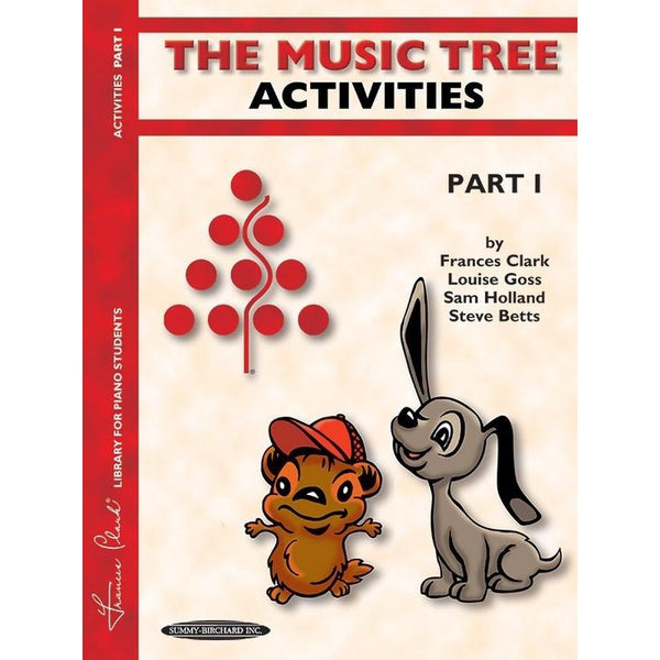 The Music Tree Part 1: Activities Book-Sheet Music-Alfred Music-Logans Pianos