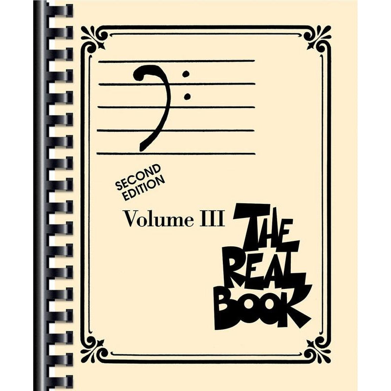 The Real Book - Volume 3-Sheet Music-Hal Leonard-Bass Clef-Logans Pianos