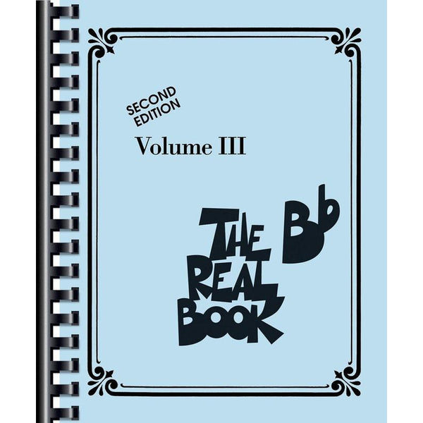 The Real Book - Volume 3-Sheet Music-Hal Leonard-Bb Instruments-Logans Pianos