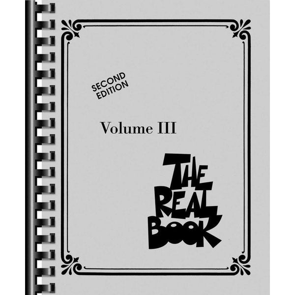 The Real Book - Volume 3-Sheet Music-Hal Leonard-C Instruments-Logans Pianos