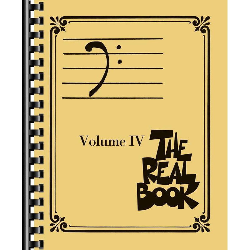The Real Book - Volume 4-Sheet Music-Hal Leonard-Bass Clef-Logans Pianos