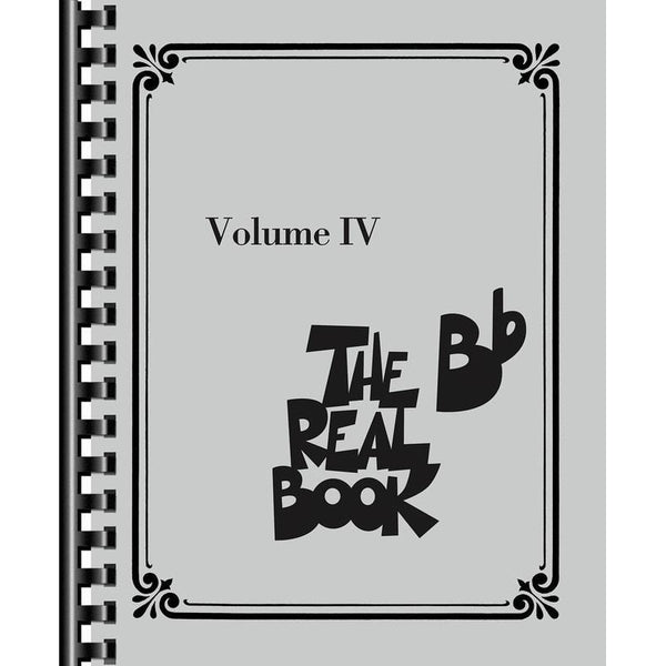The Real Book - Volume 4-Sheet Music-Hal Leonard-Bb Instruments-Logans Pianos