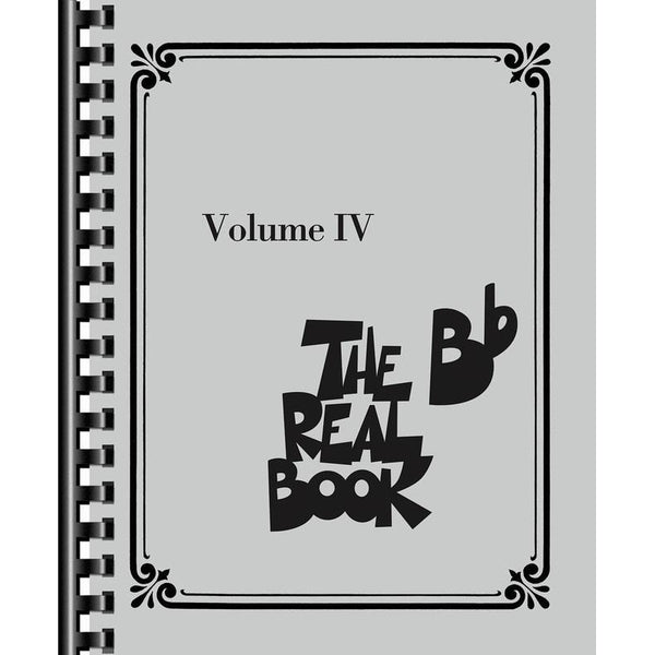 The Real Book - Volume 4-Sheet Music-Hal Leonard-C Instruments-Logans Pianos