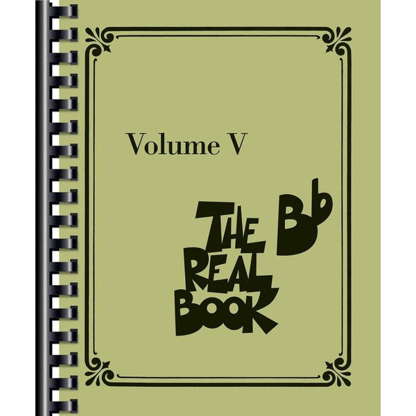 The Real Book - Volume 5-Sheet Music-Hal Leonard-Bb Instruments-Logans Pianos