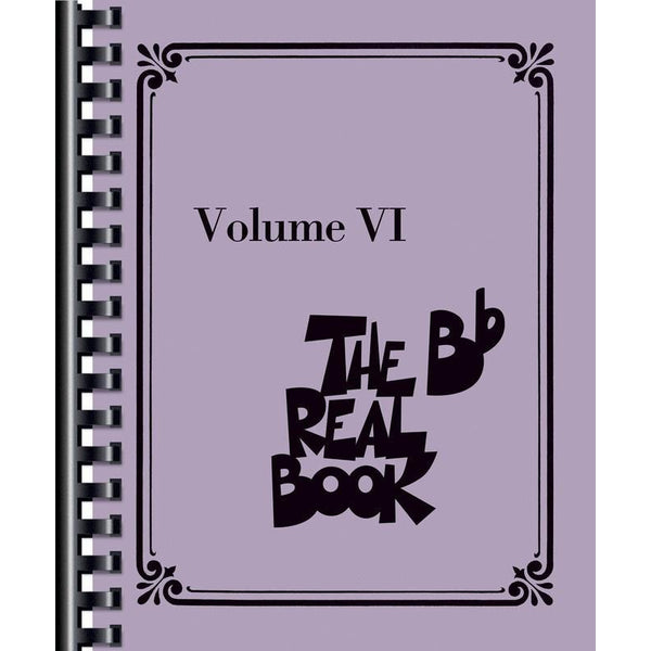 The Real Book - Volume 6-Sheet Music-Hal Leonard-Bb Instruments-Logans Pianos