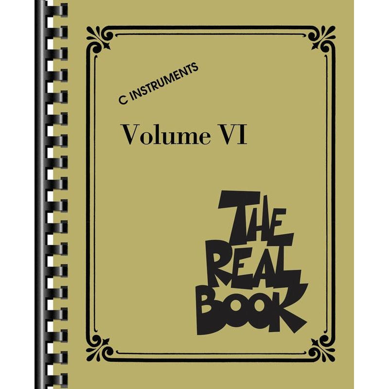 The Real Book - Volume 6-Sheet Music-Hal Leonard-C Instruments-Logans Pianos