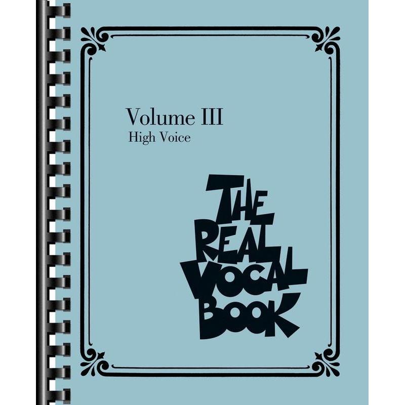 The Real Vocal Book - Volume III-Sheet Music-Hal Leonard-Logans Pianos