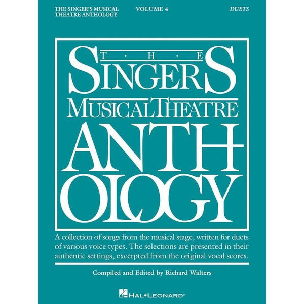 The Singer's Musical Theatre Anthology - Volume 4-Sheet Music-Hal Leonard-Logans Pianos