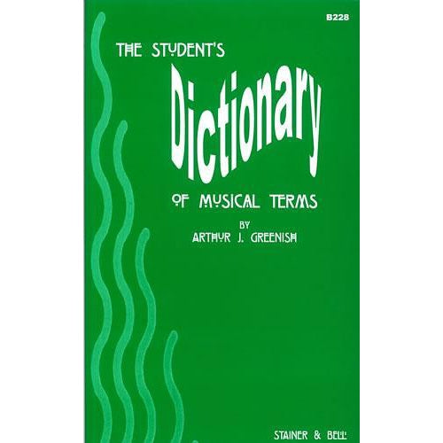 The Student's Dictionary of Musical Terms-Sheet Music-Stainer & Bell-Logans Pianos