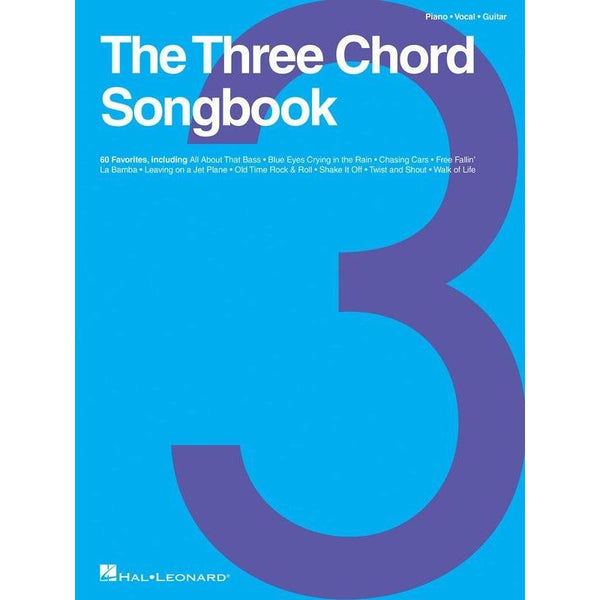 The Three Chord Songbook-Sheet Music-Hal Leonard-Logans Pianos