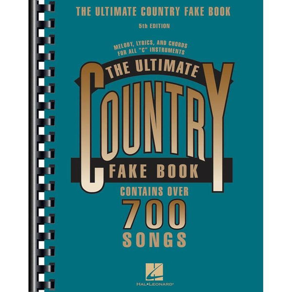 The Ultimate Country Fake Book - 5th Edition-Sheet Music-Hal Leonard-Logans Pianos