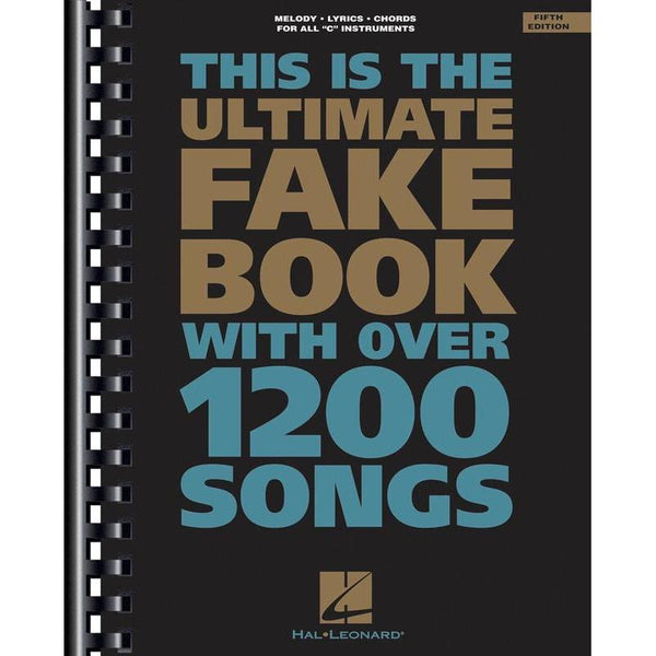 The Ultimate Fake Book - 5th Edition-Sheet Music-Hal Leonard-Logans Pianos