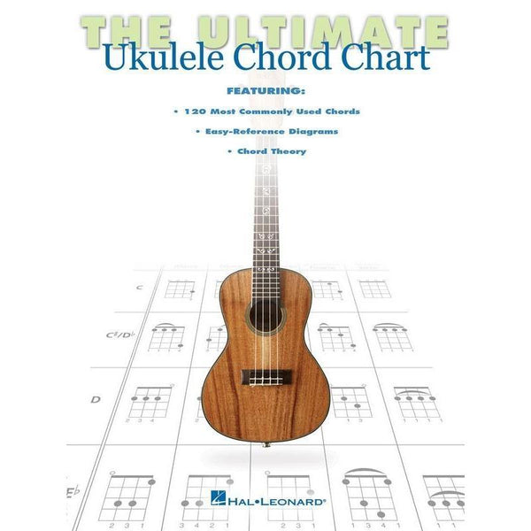 The Ultimate Ukulele Chord Chart-Sheet Music-Hal Leonard-Logans Pianos