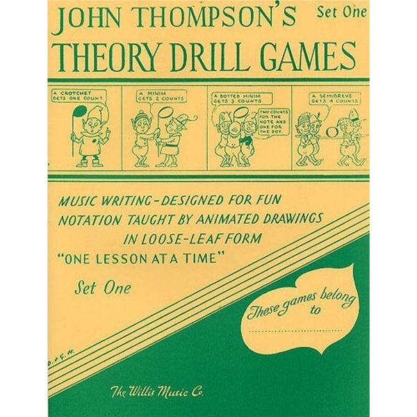 Theory Drill Games Set 1-Sheet Music-Willis Music-Logans Pianos