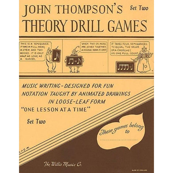 Theory Drill Games Set 2-Sheet Music-Willis Music-Logans Pianos