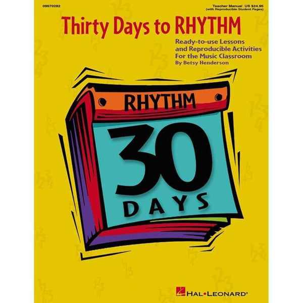 Thirty Days to Rhythm-Sheet Music-Hal Leonard-Logans Pianos