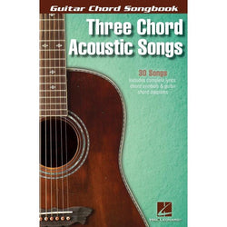 Three Chord Acoustic Songs-Sheet Music-Hal Leonard-Logans Pianos