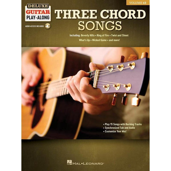 Three Chord Songs-Sheet Music-Hal Leonard-Logans Pianos
