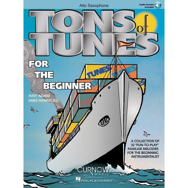 Tons of Tunes for the Beginner - Alto Saxophone-Sheet Music-Curnow Music-Logans Pianos