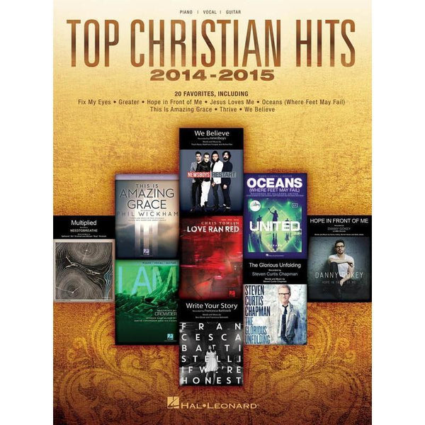 Top Christian Hits 2014-2015-Sheet Music-Hal Leonard-Logans Pianos