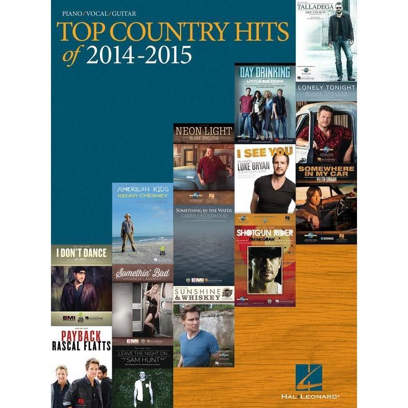 Top Country Hits of 2014 - 2015-Sheet Music-Hal Leonard-Logans Pianos